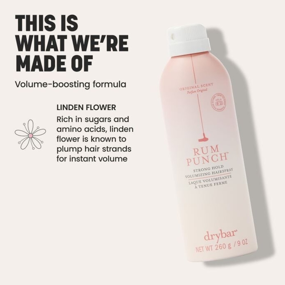 Drybar Rum Punch Strong Hold Volumizing Hairspray - Picture 3 of 3